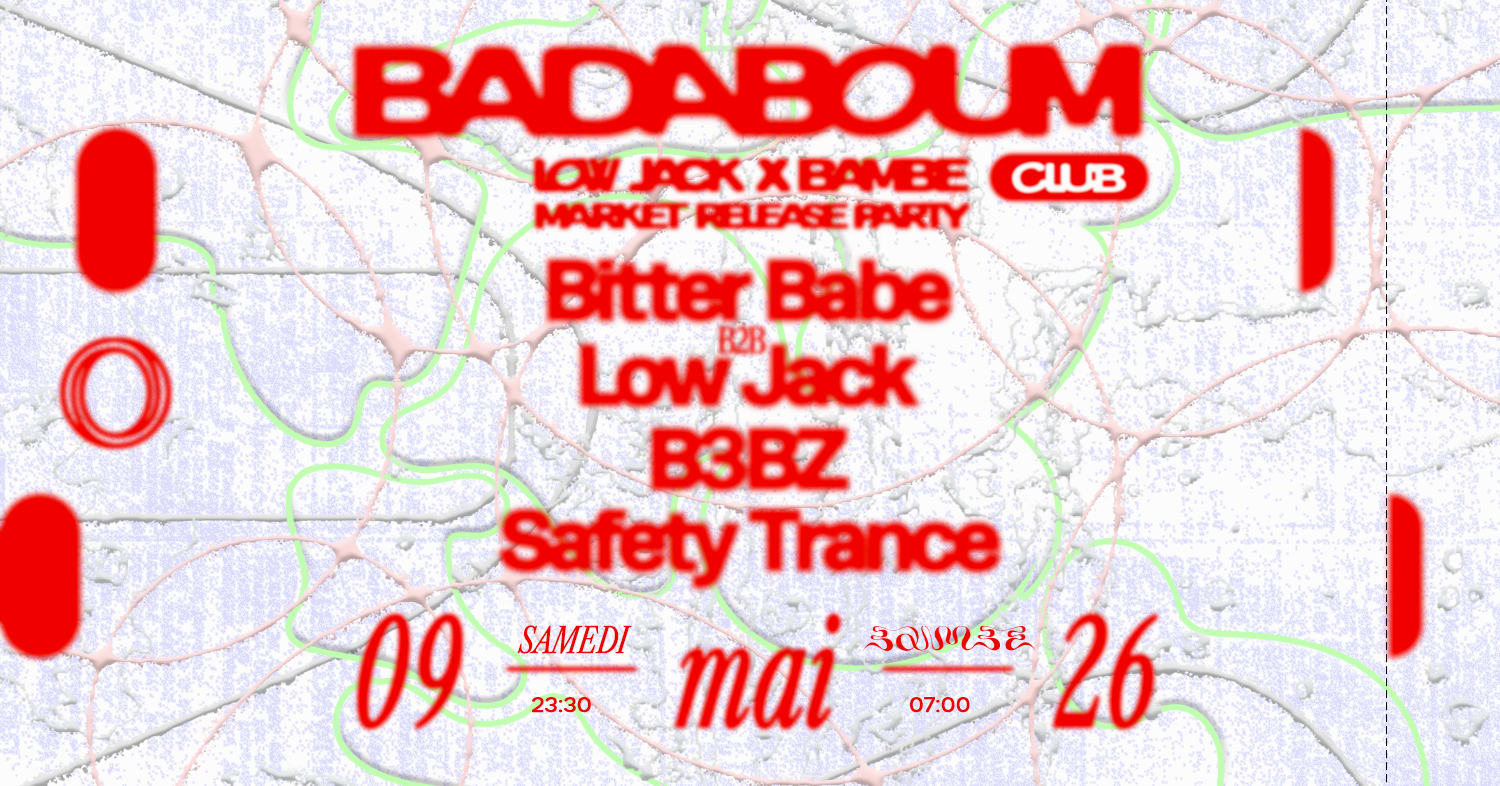 Club — Low Jack Release Party: Bitter Babe, B3bz, Dj Plead Cover