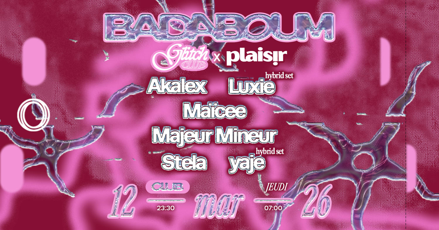 Club — Plaisir X Glitch Club: Akalex, Maïcee, Luxie And More Cover