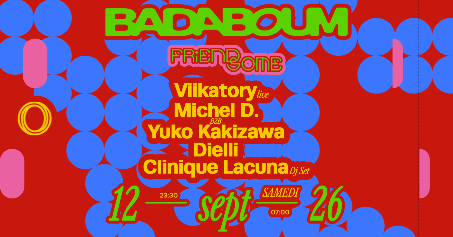 Club — Friendsome: Viikatory Live, Clinique Lacuna And More Cover