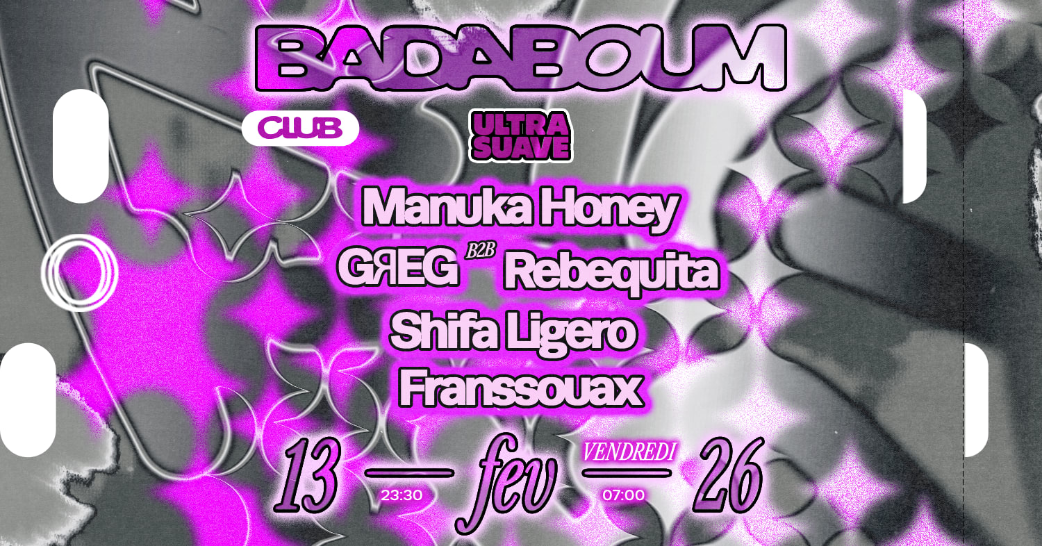 Club — Ultra Suave: Manuka Honey, Greg, Rebequita & More Cover
