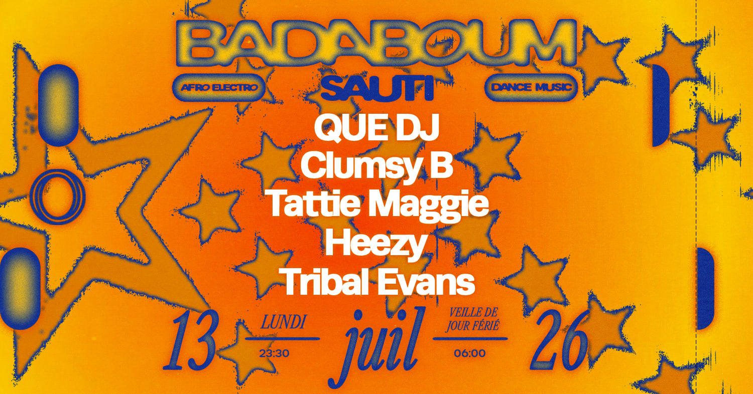 Club — Sauti: Que Dj, Clumsy B, Tatie Maggie And More Cover