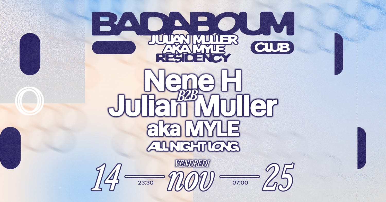 Club — Julian Muller Residency: Nene H (All Night Long) Cover