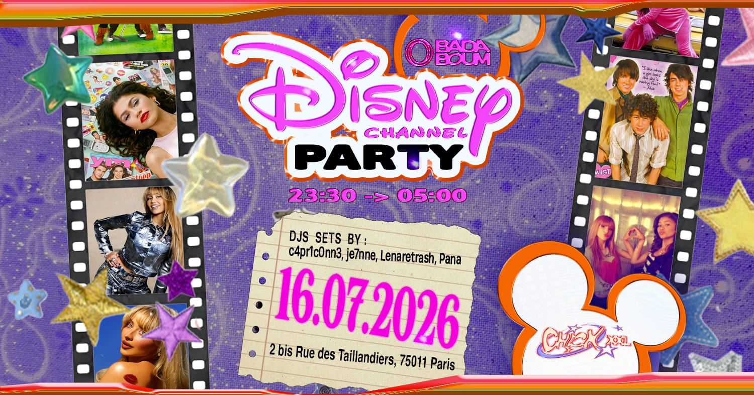 Club — La Ch!Ck: Disney Channel Night Cover