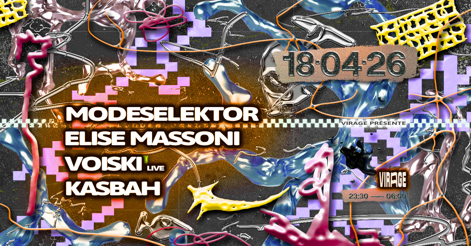 Virage Présente : Modeselektor, Elise Massoni, Voiski (Live) Cover
