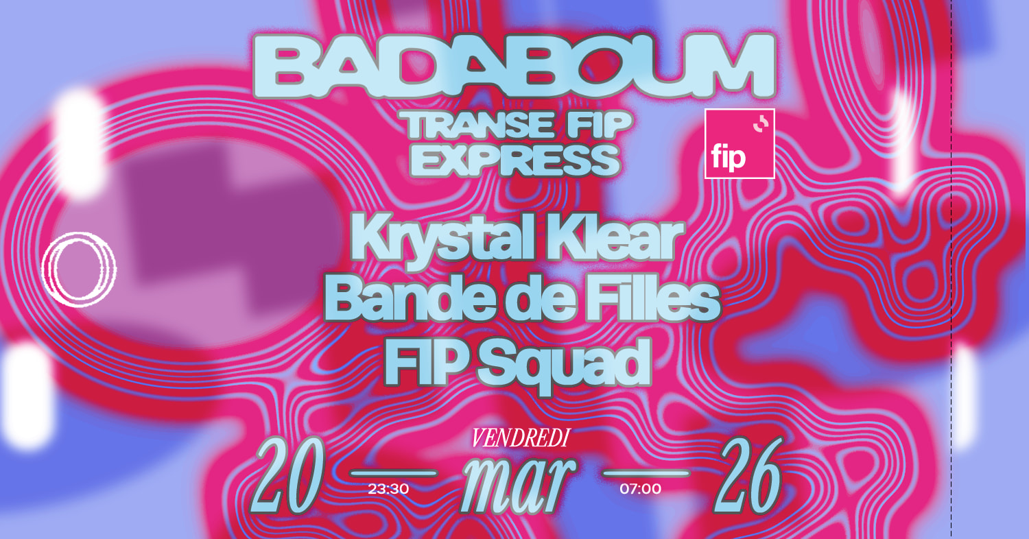 Club — Transe Fip Express: Krystal Klear, Bande De Filles Cover