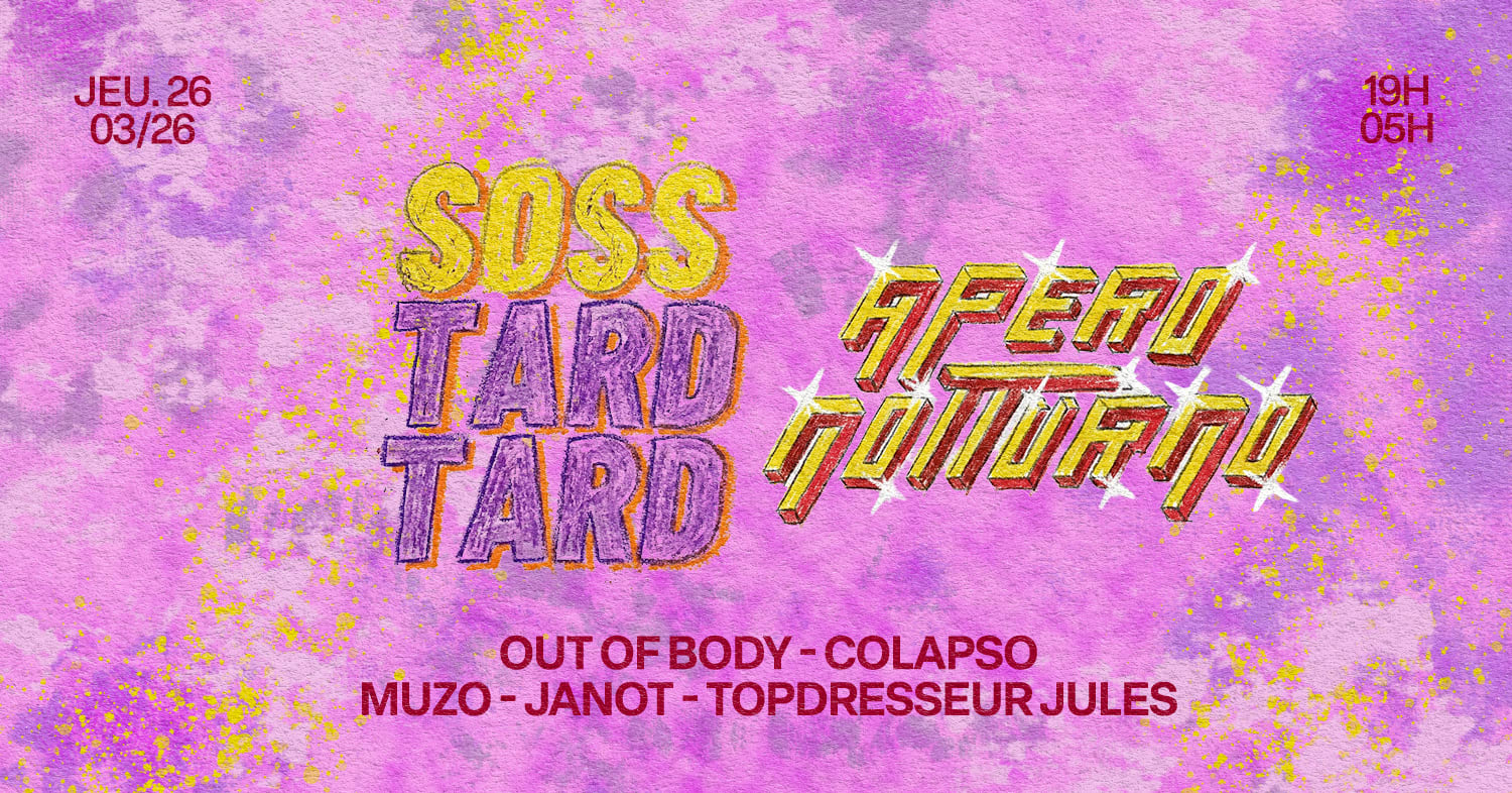 Apero Notturno X Soss Tard Tard Cover