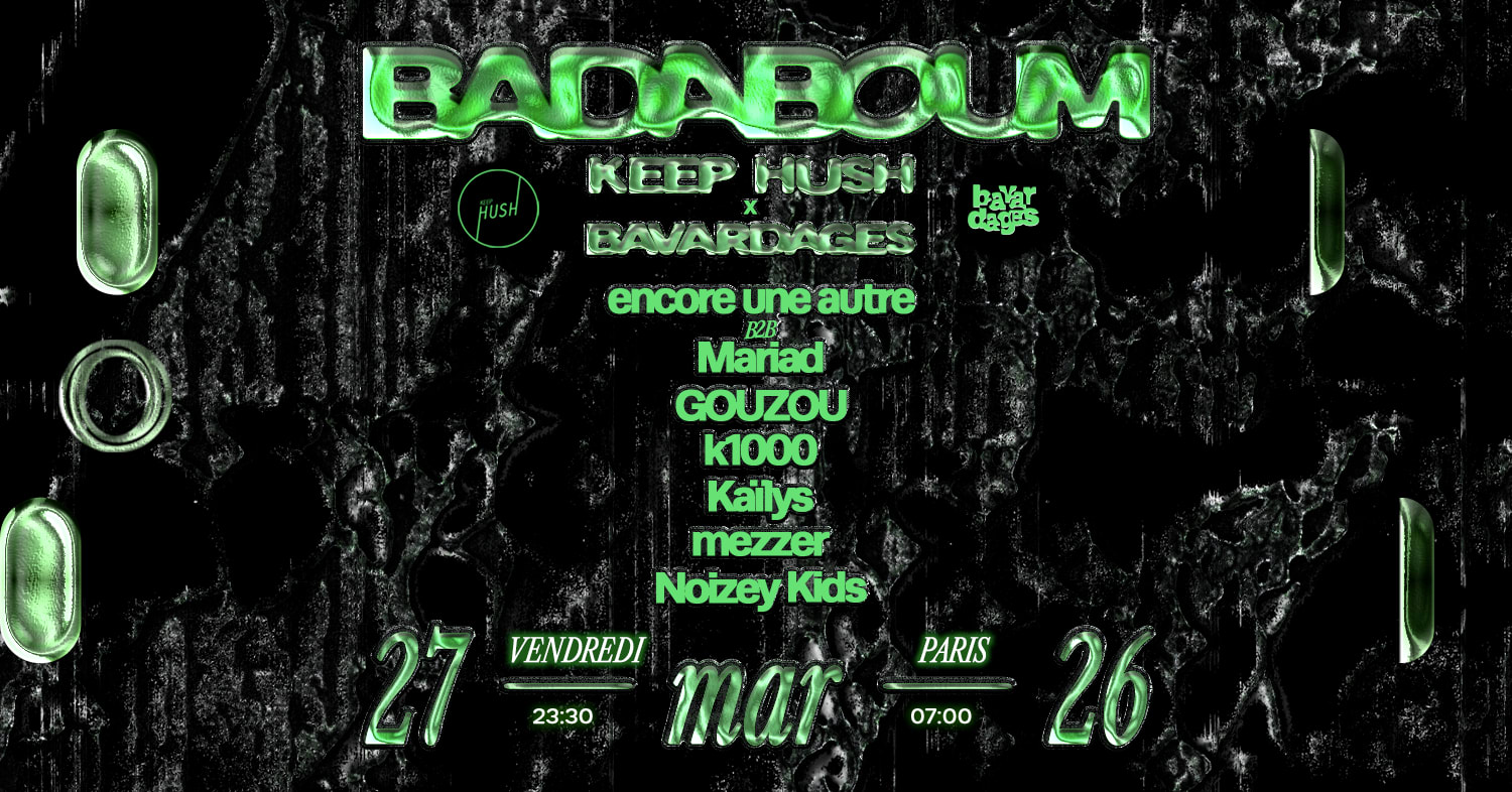 Club — Keep Hush X Bavardages Cover