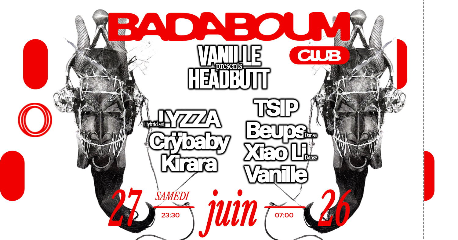 Club — Vanille Presents Headbutt: Lyzza, Kirara And More Cover