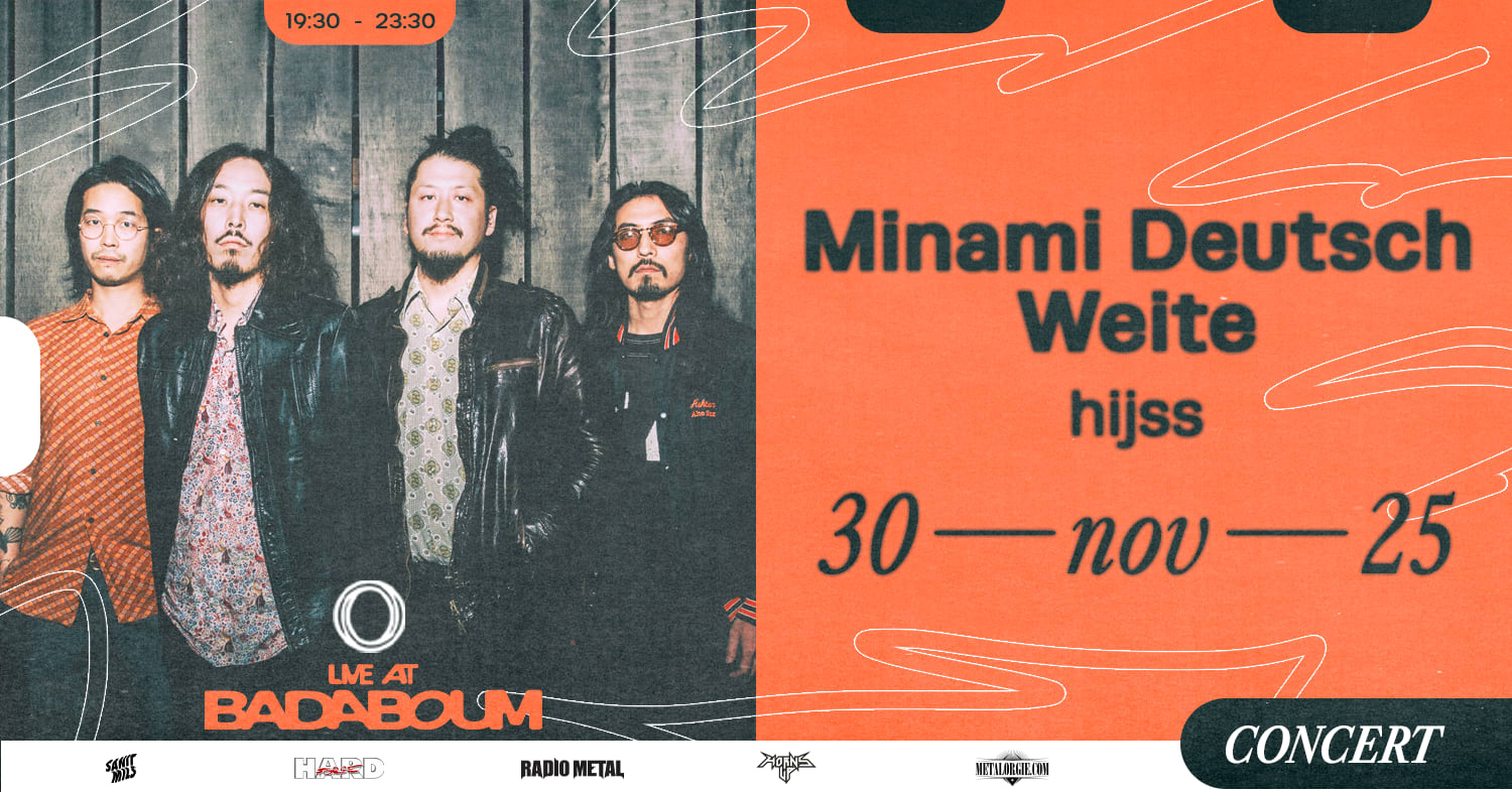 Concert — Minami Deutsch, Weite, Hijss Cover