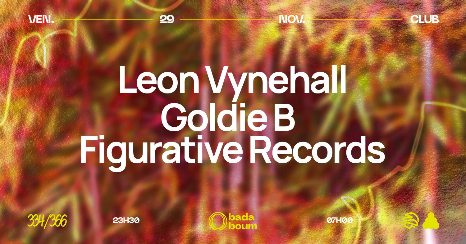 Club — Leon Vynehall (+) Goldie B (+) Figurative Records Cover