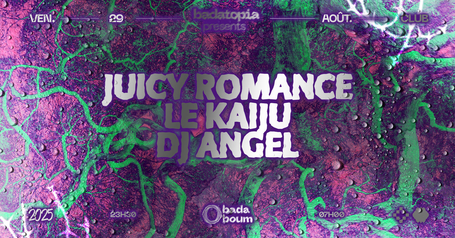 Badatopia: Juicy Romance, Le Kaiju, Dj Angel Cover
