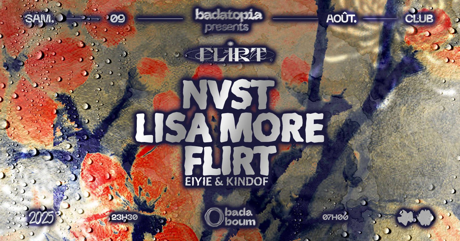 Badatopia X Flirt: Nvst, Lisa More Cover