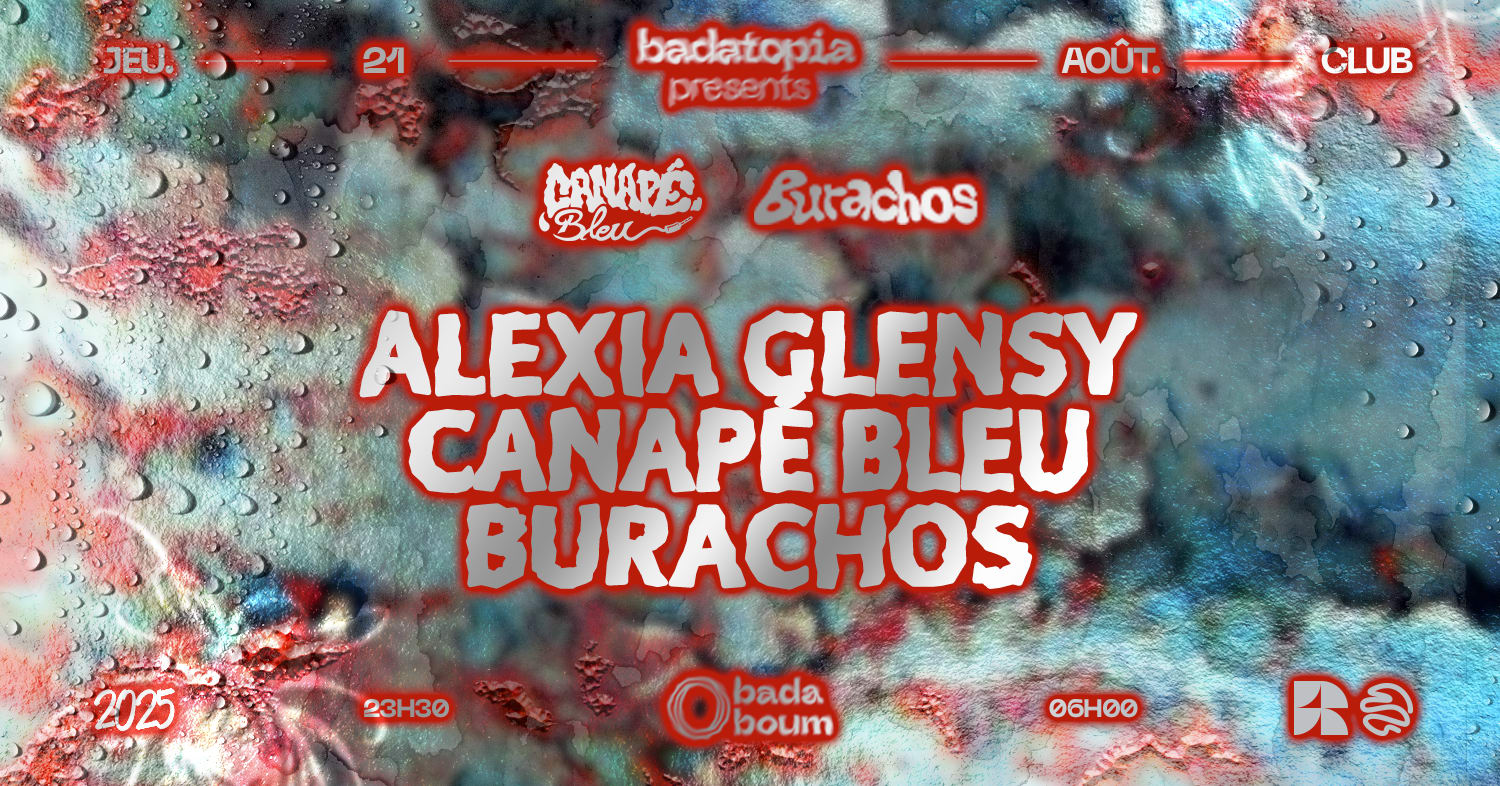 Badatopia X Canapé Bleu & Burachos: Alexia Glensy Cover