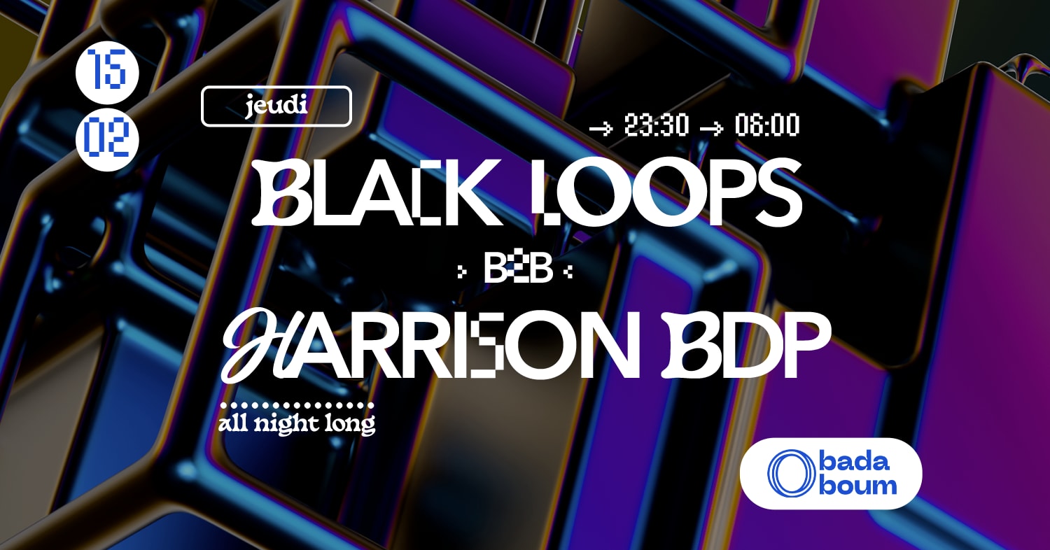 Club — Black Loops B2b Harrison Bdp Cover