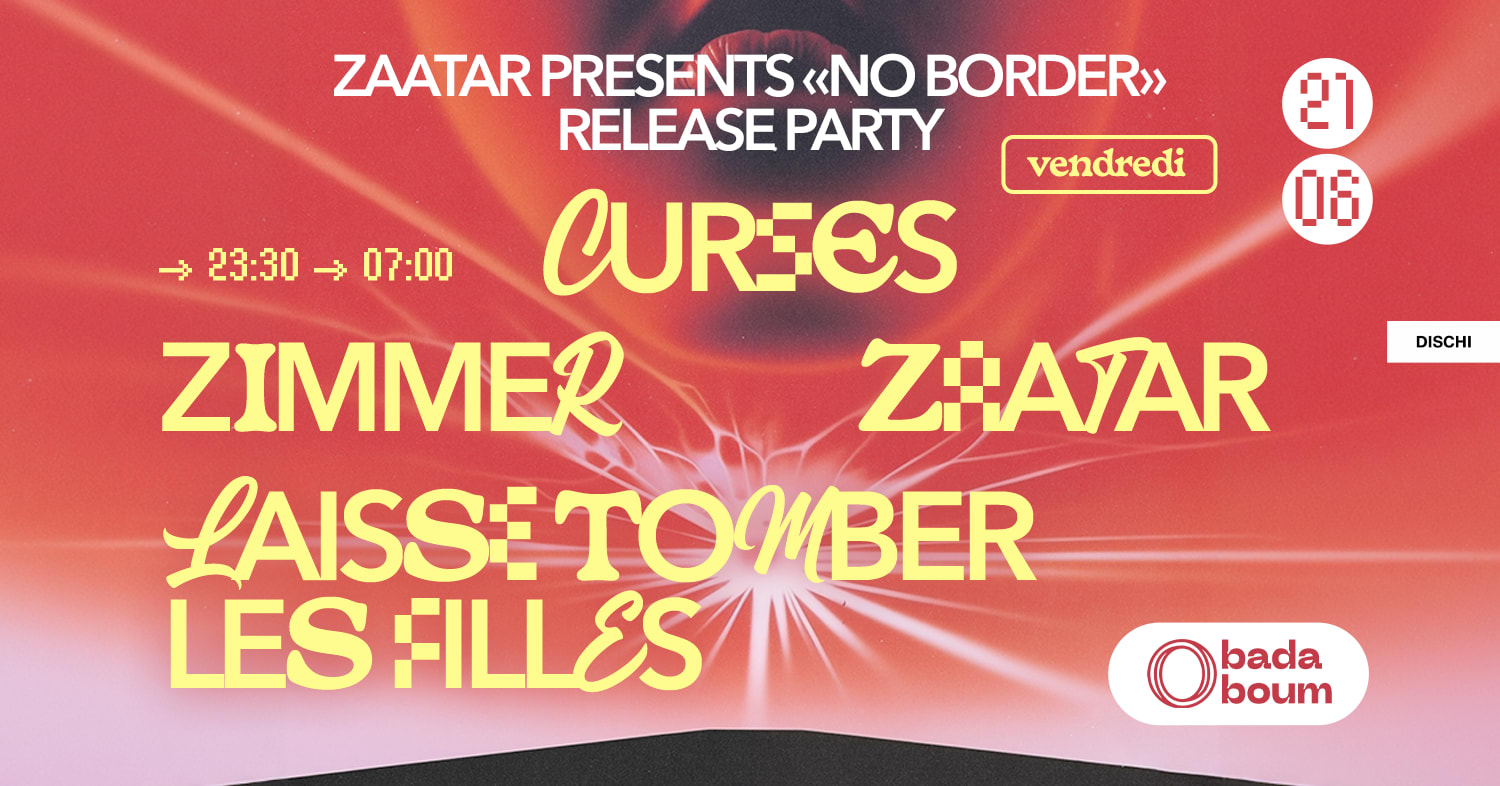 Club — Zaatar Presents No Border With Curses (+) Zimmer Cover