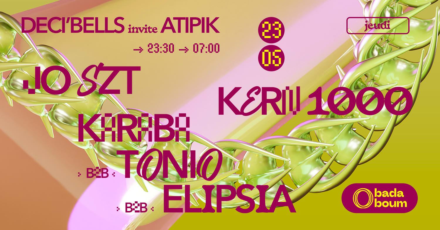 Club — Deci'bells Invite Atipik Cover