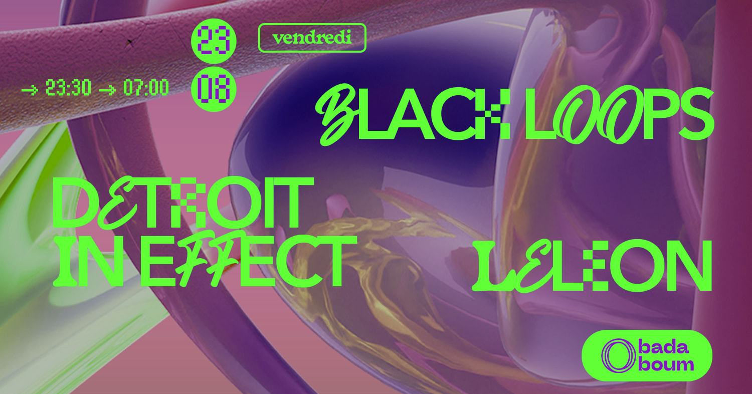 Club — Black Loops + Detroit In Effect + Leleon + Ibaan Cover
