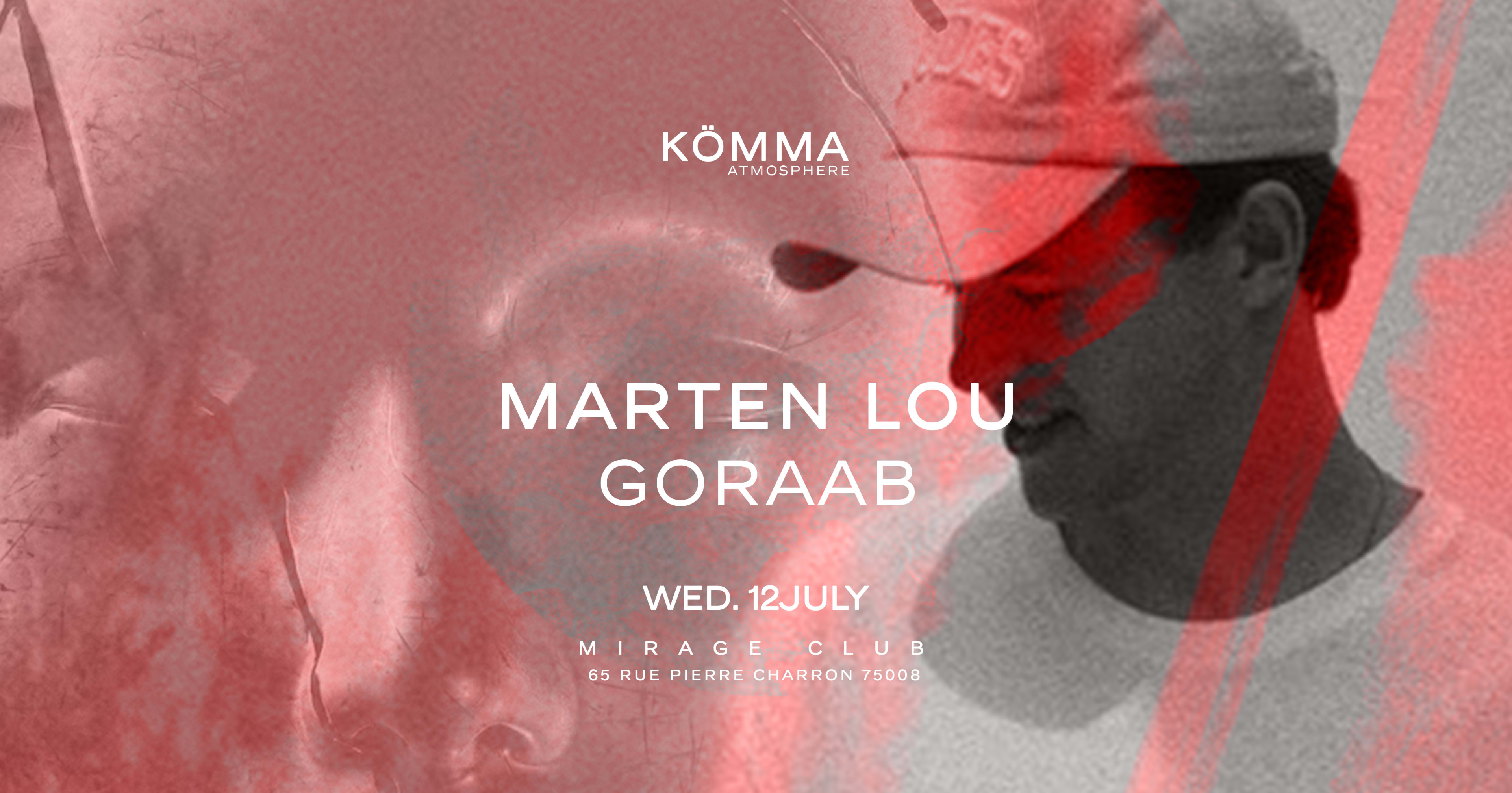 Kömma Paris + Marten Lou & Goraab Cover