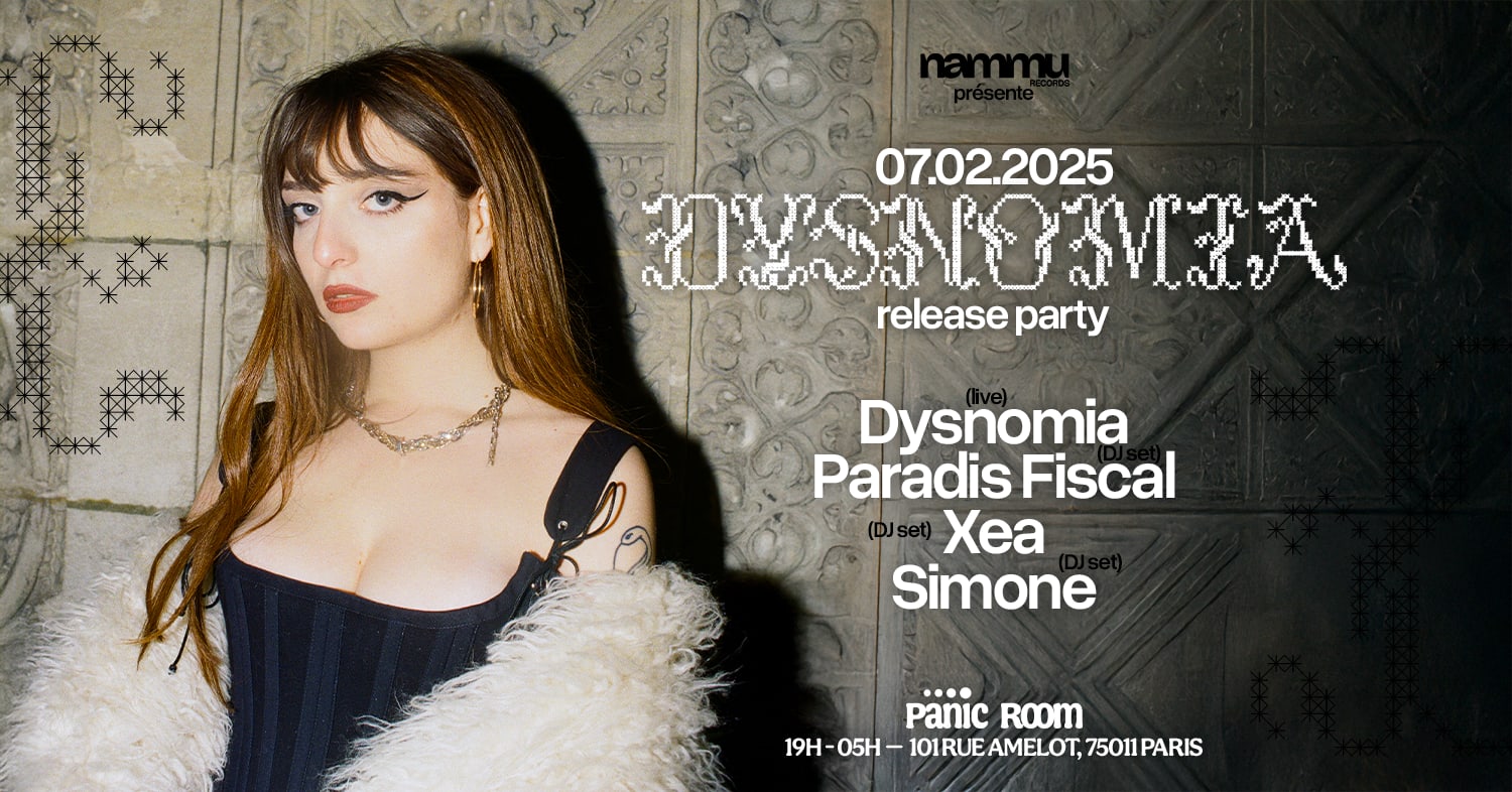 Nammu Records Présente : Dysnomia Release Party Cover