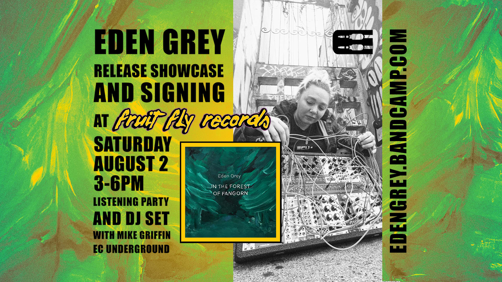 Eden Grey CD Release Showcase & Signing At Fruit Fly Records Cover