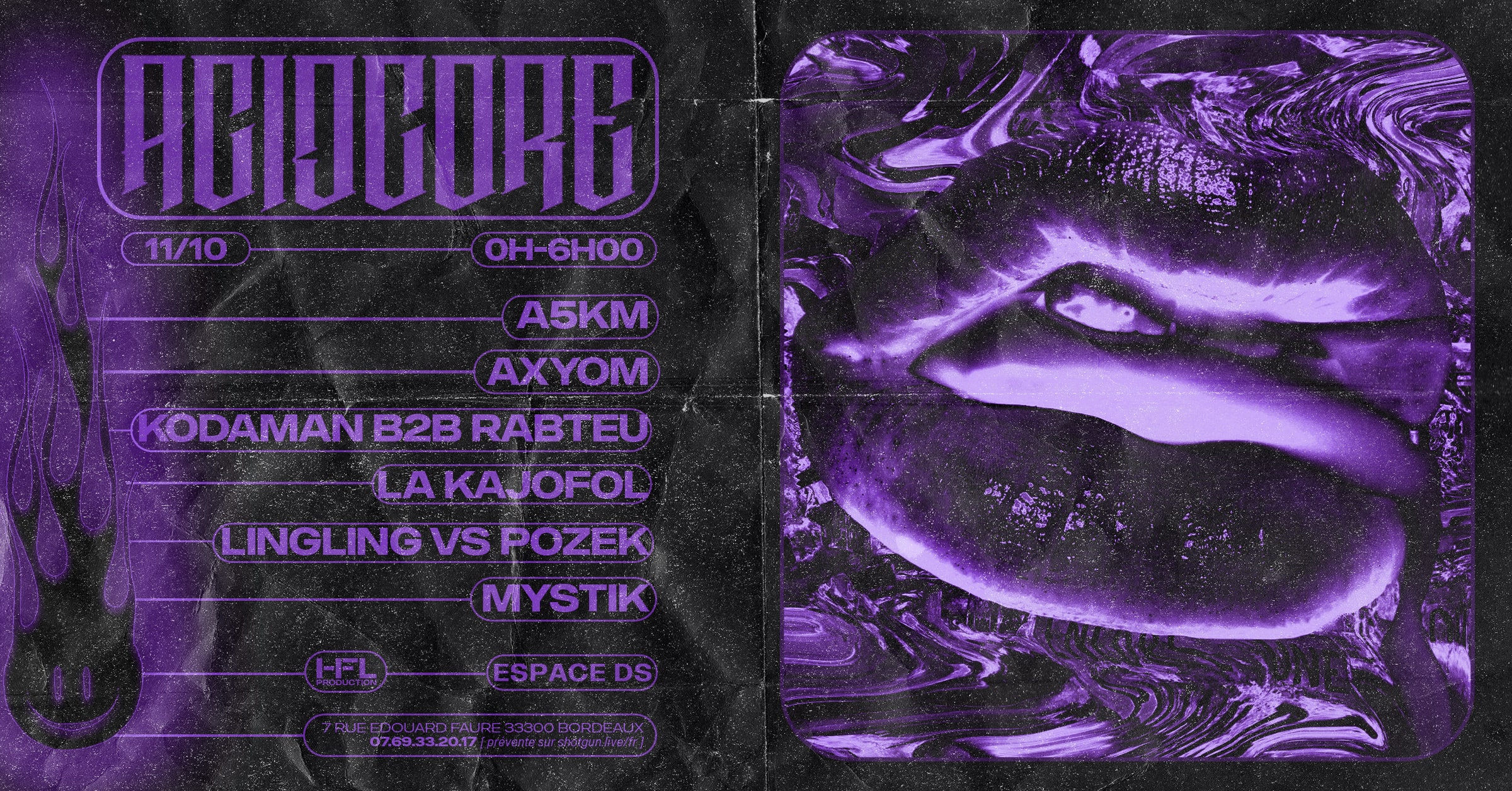 Acidcore W/ A5km / Kodaman / Rabteu / La Kajofol / Ling Ling Cover