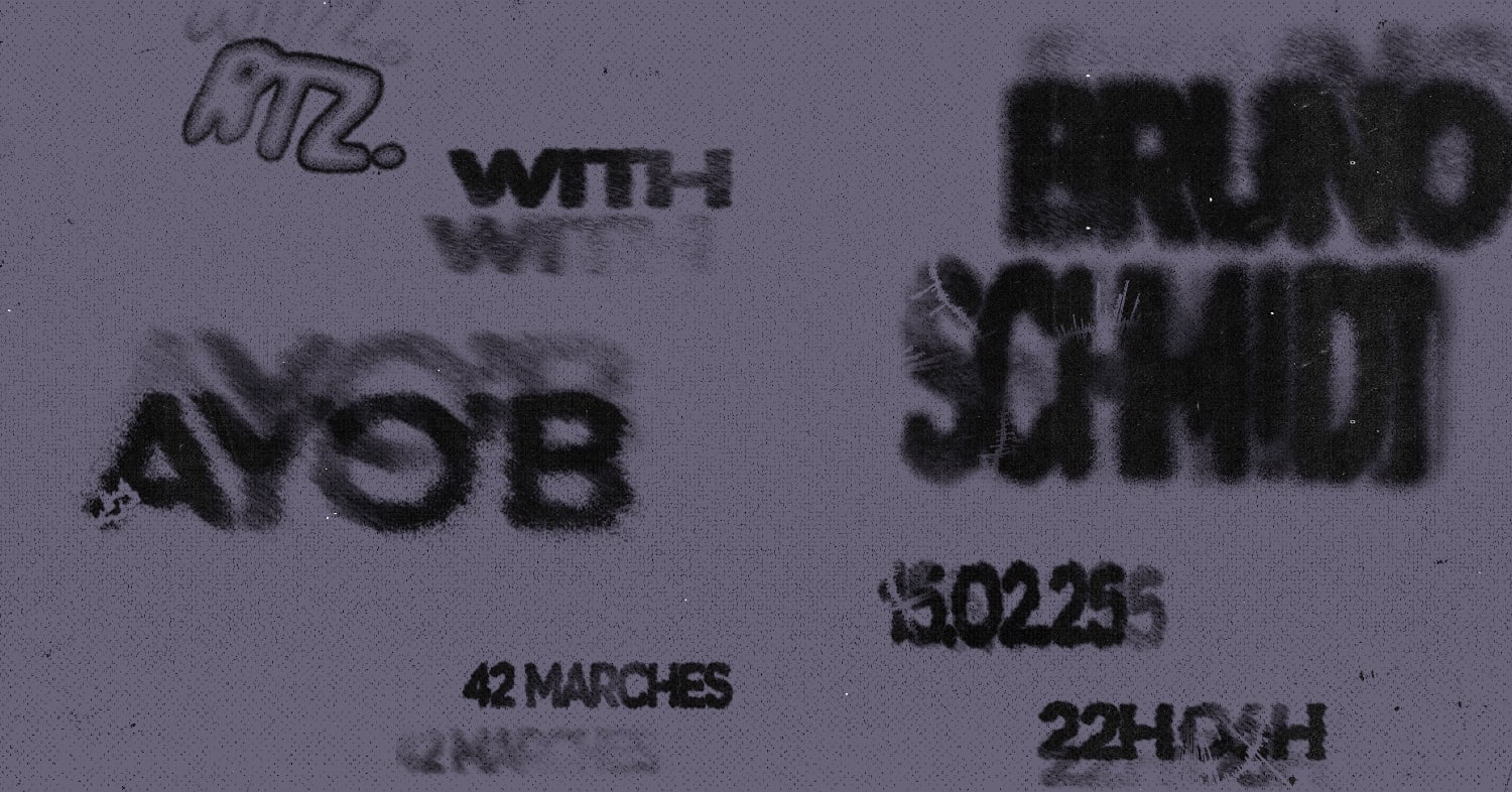 Rtz @42 Marches With Bruno Schmidt + Ayo'b Cover