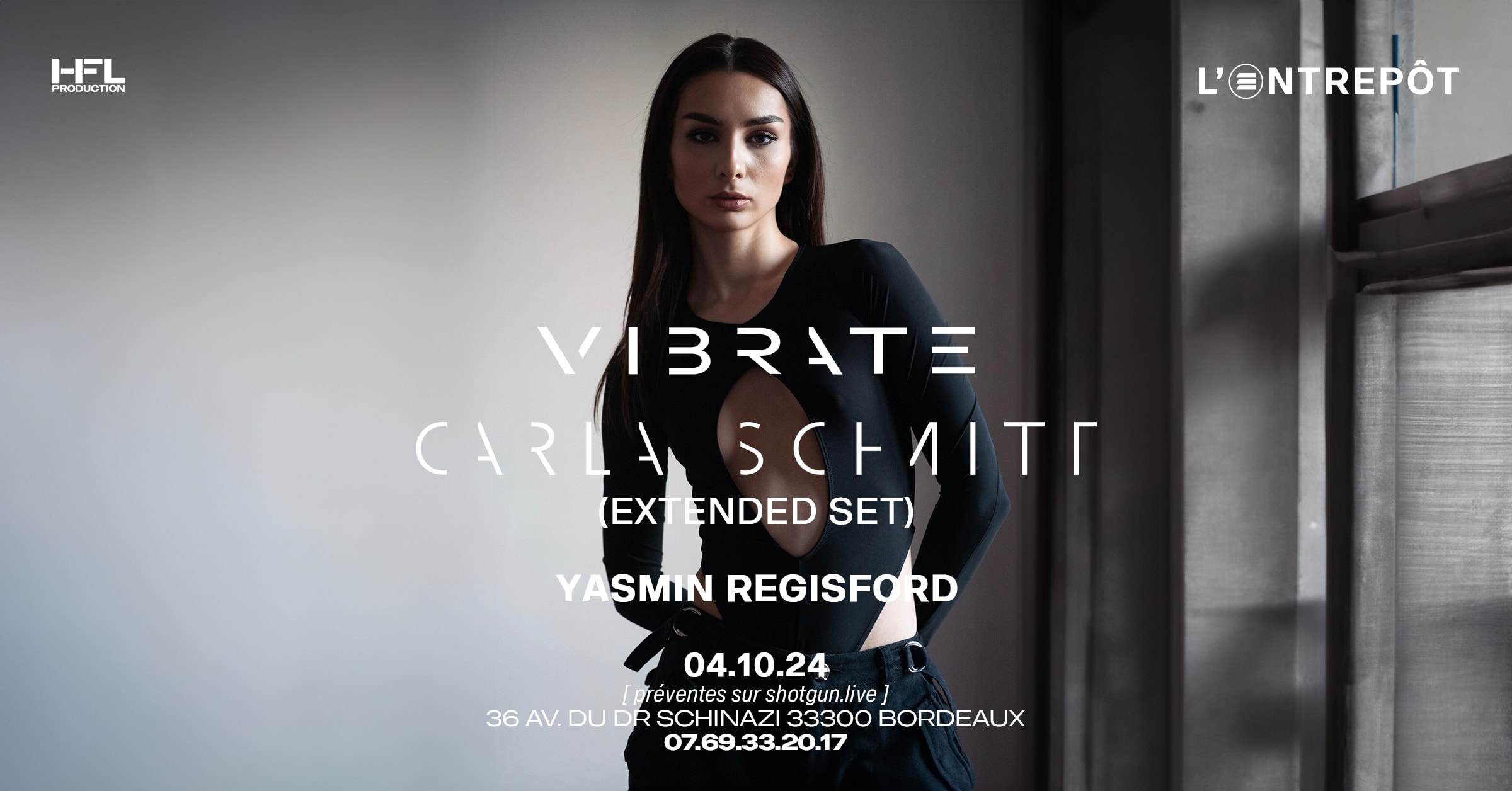 Vibrate W/ Carla Schmitt (Extended Set) / Yasmin Regisford Cover