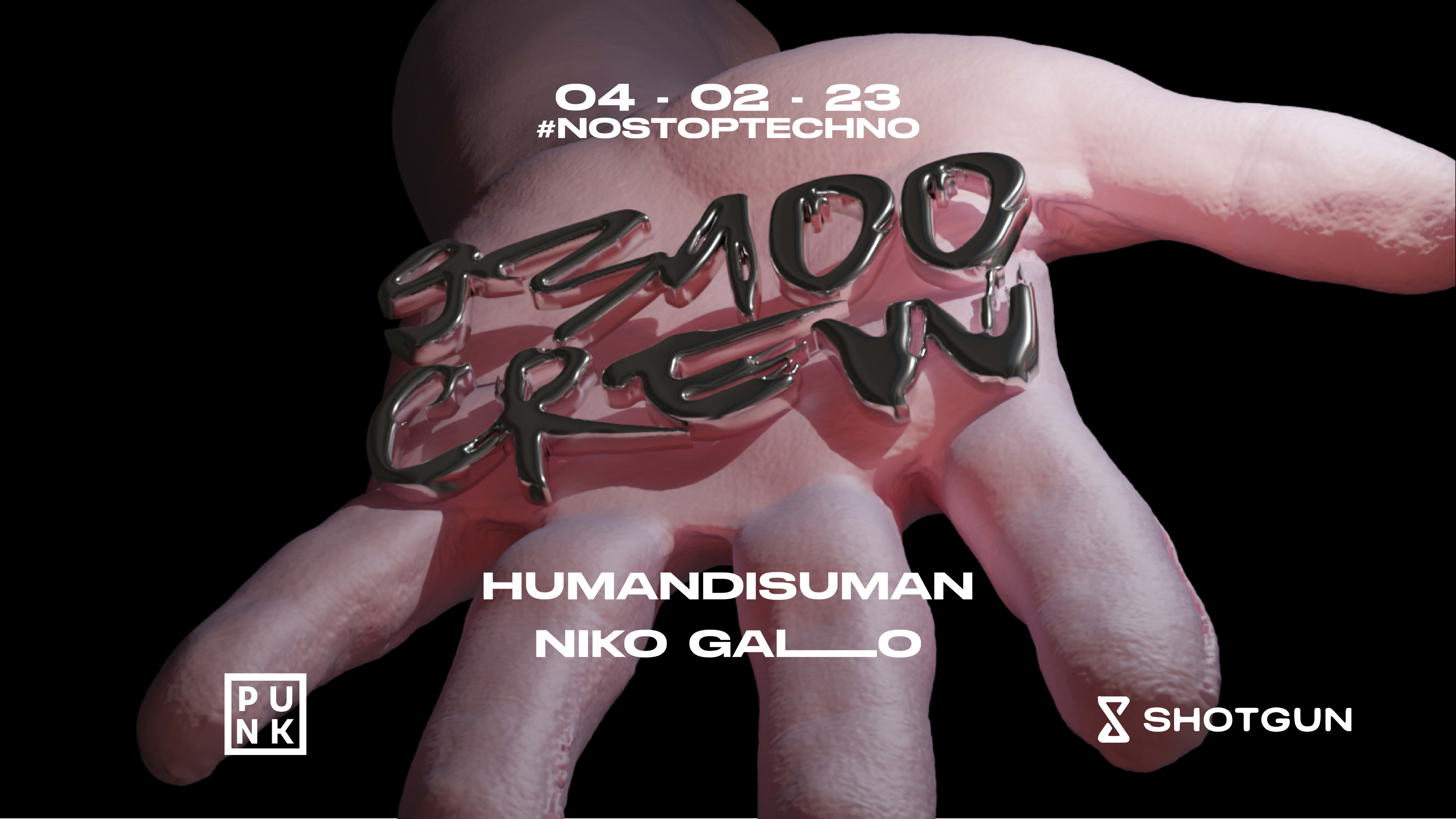 No Stop Techno #2 Cover