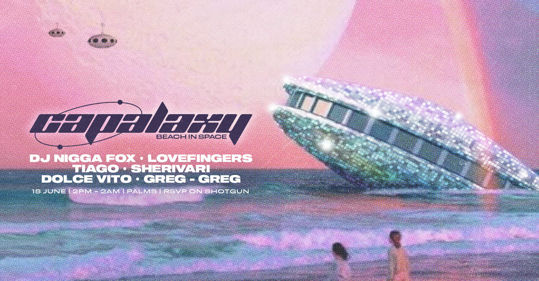 Capalaxy - Beach In Space #3  Cover