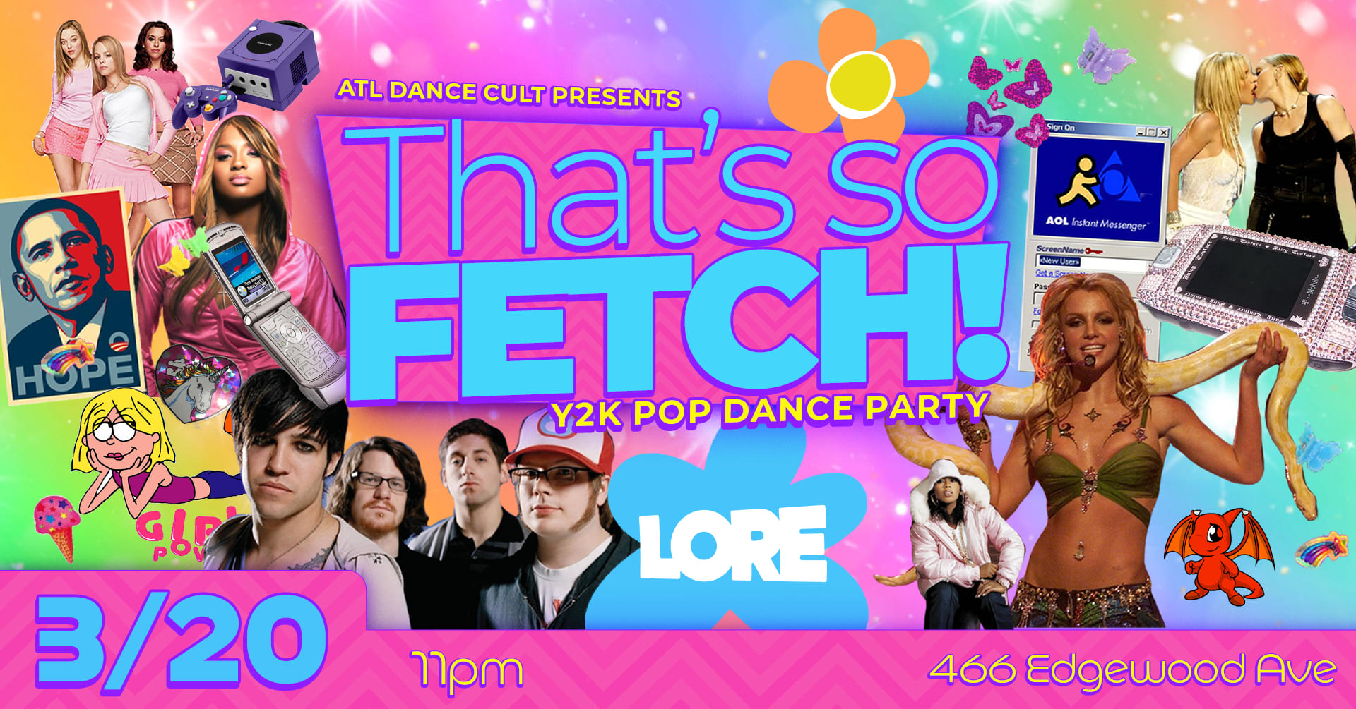 That's So Fetch! Y2k Dance Party Cover