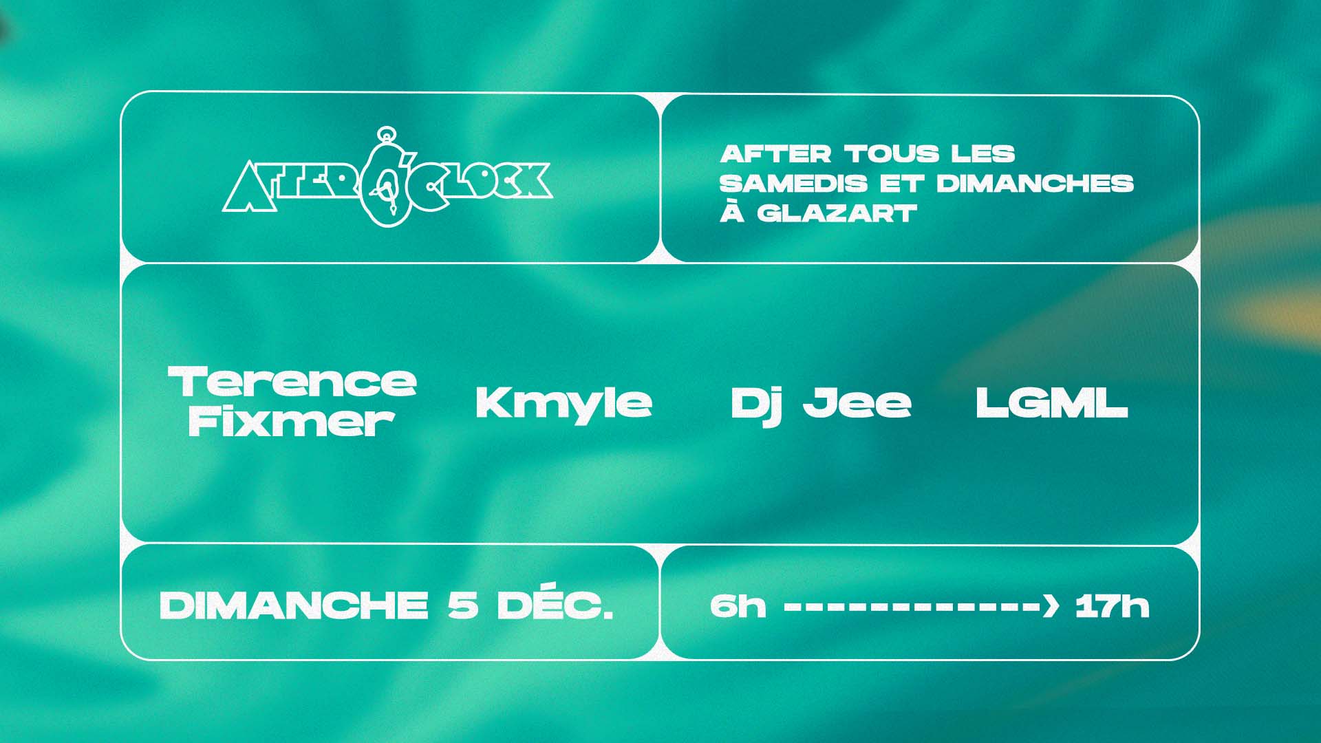 After O'clock : Terence Fixmer, Kmyle, Dj Jee, Lgml Cover