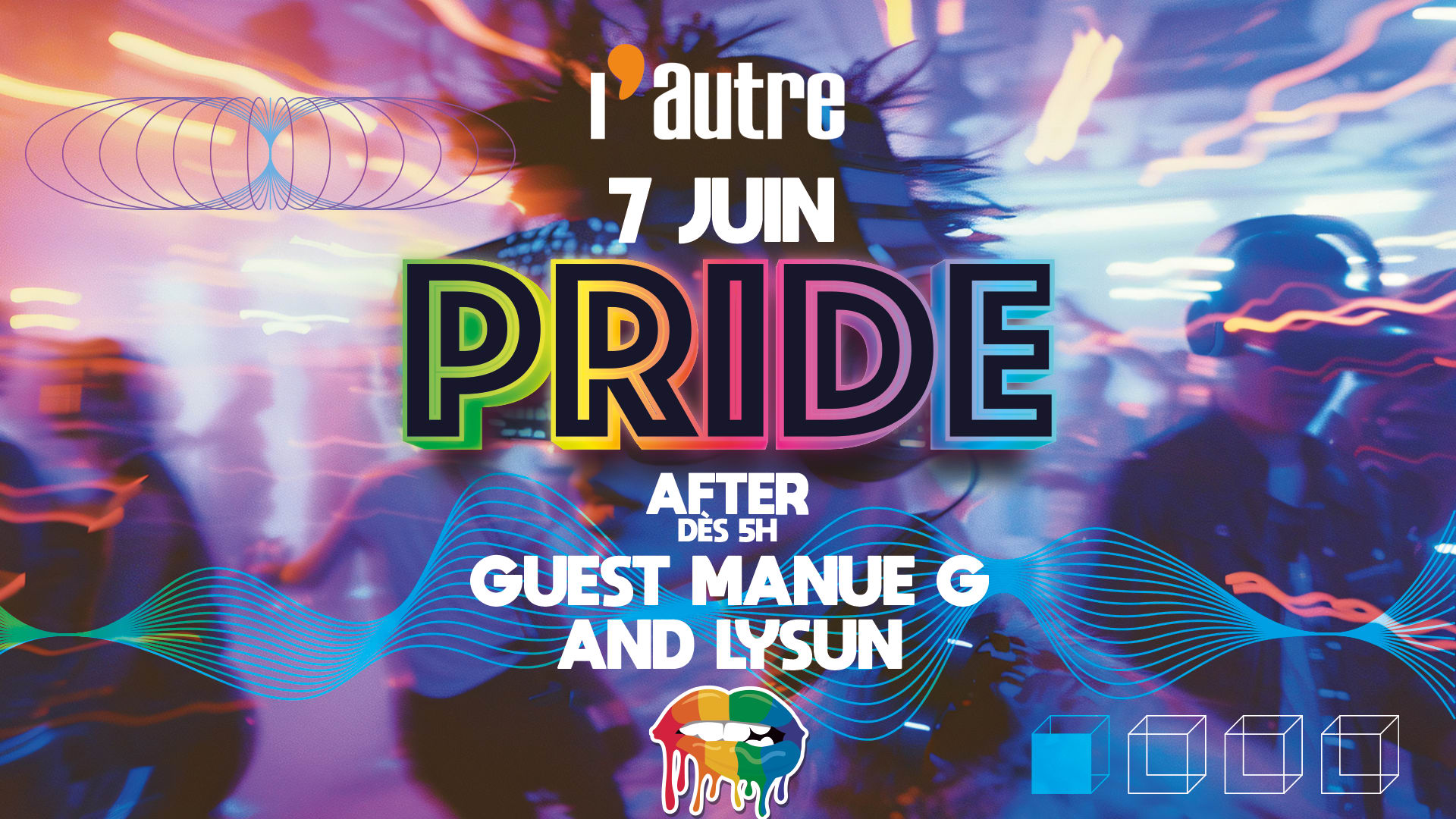 L'autre: After Pride 2026 - Manue G, Lysun Cover