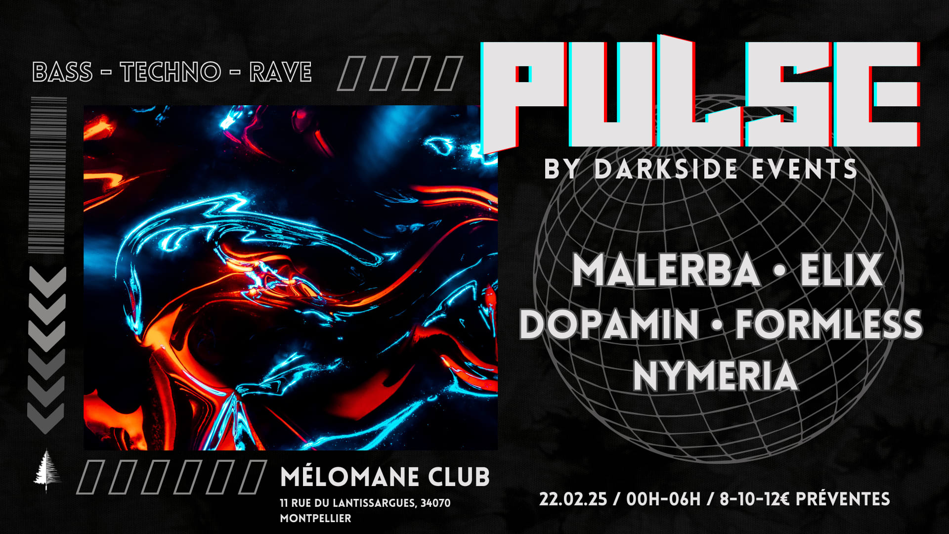 Pulse X Melomane Club - Montpellier Cover