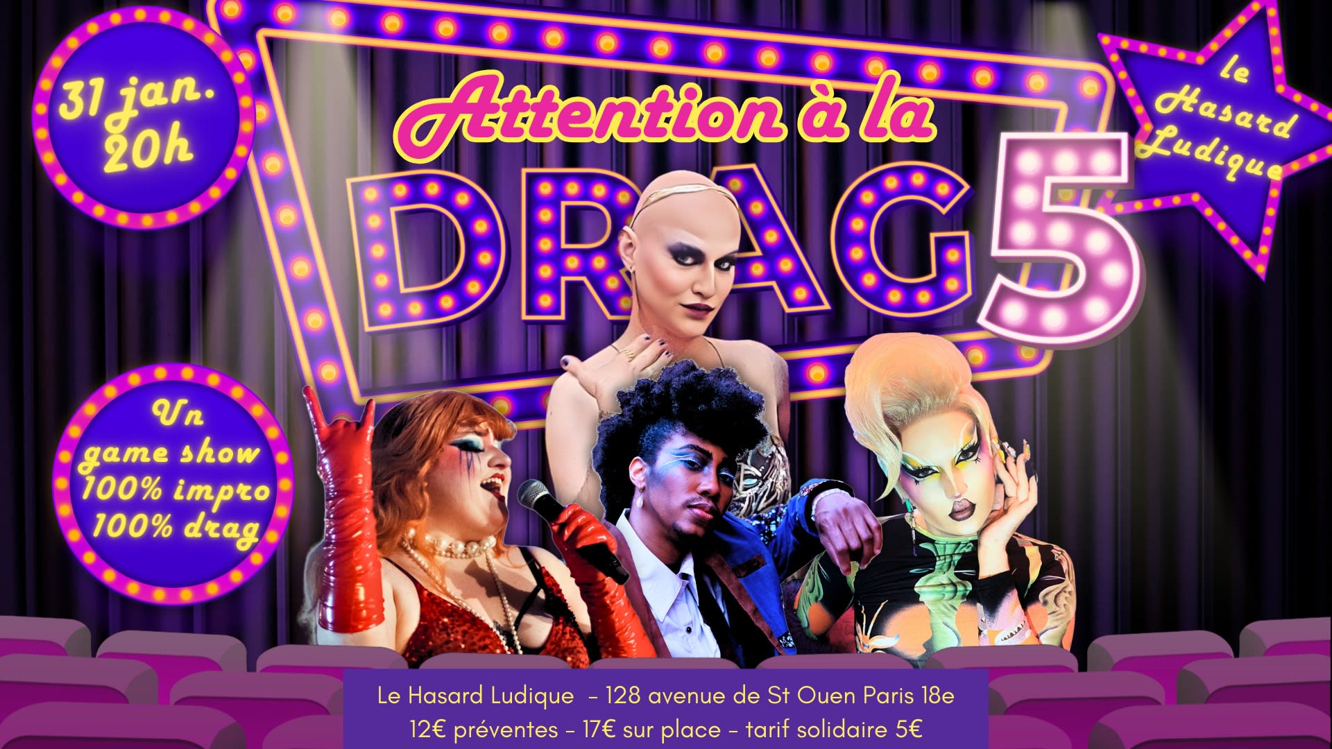 Attention À La Drag #5 Cover