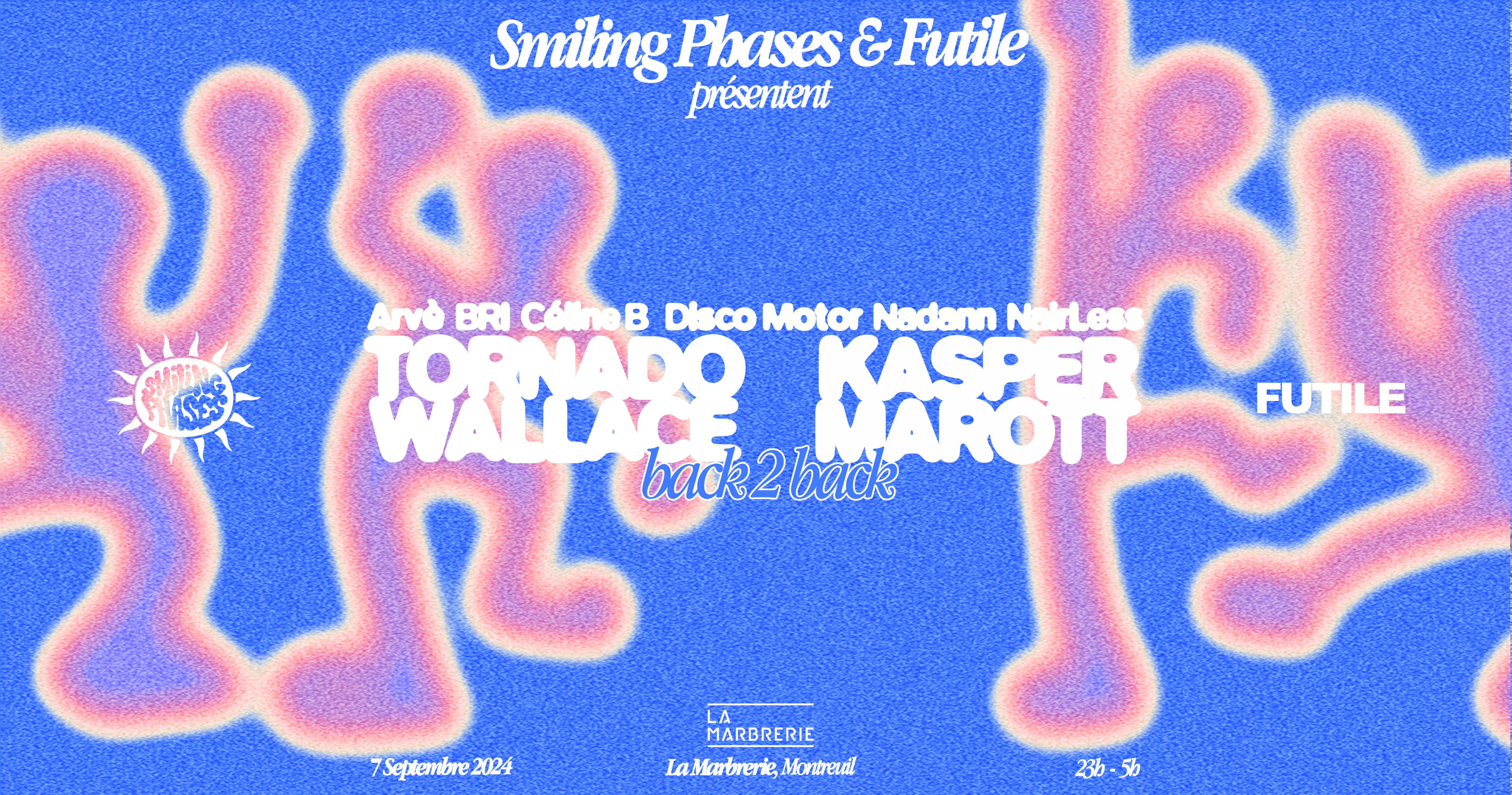 Smiling Phases & Futile : Tornado Wallace B2b Kasper Marott Cover