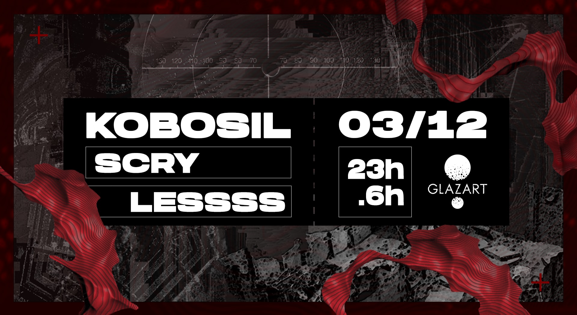 Glazart : Kobosil, Lessss, Scry Cover
