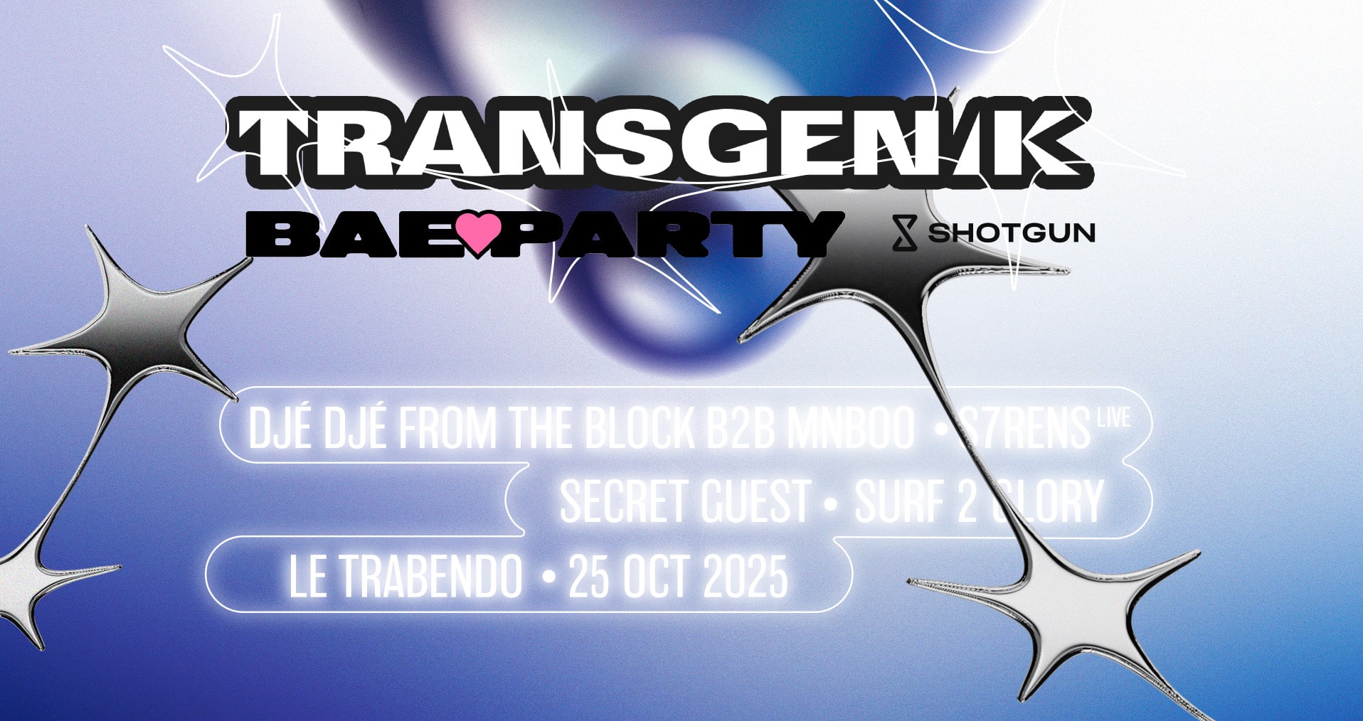 Transgenik X Bae Party Cover