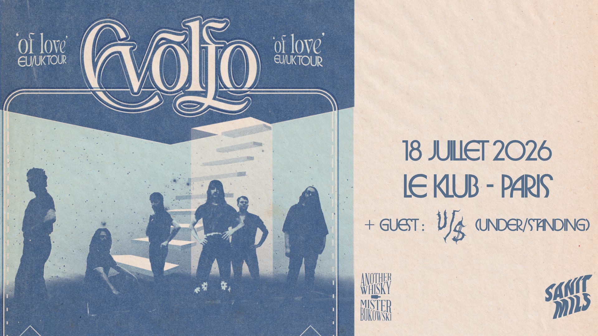 Evolfo (Psychedelic Rock // Brooklyn, Usa) + Under/Standing Cover