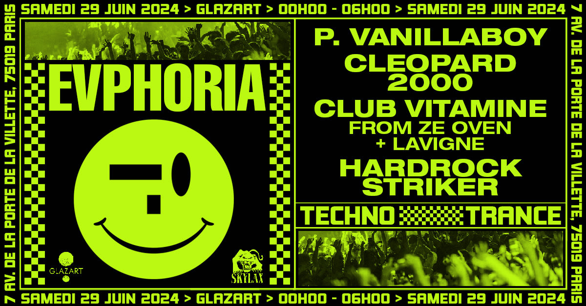 Evphoria X Glazart : Cleopard2000, P.Vanillaboy & More Cover