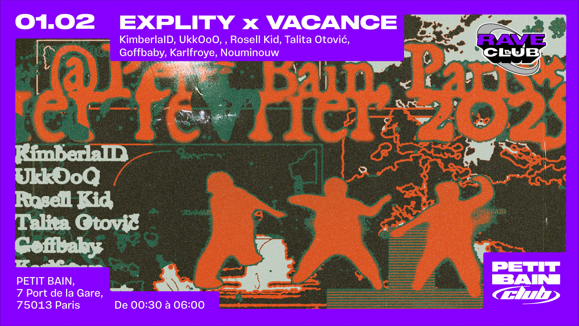 Explity X Vacance Cover