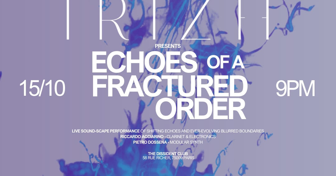 [Multimedia Performance] Echoes Of A Fractured Order Cover