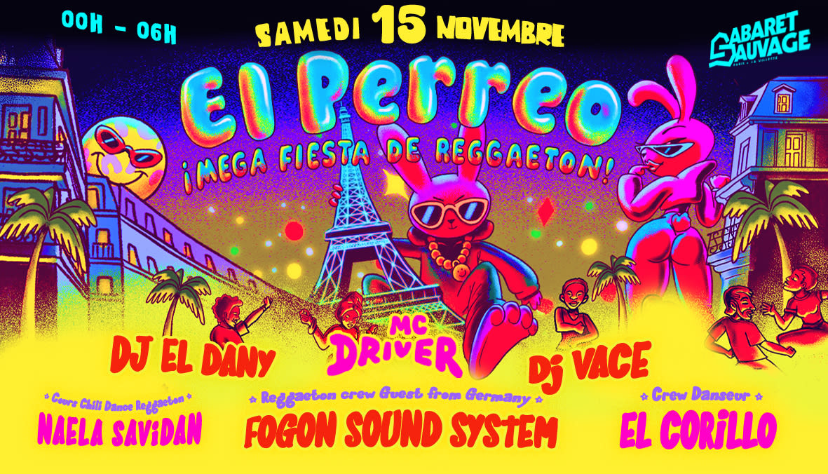 El Perreo ¡ Mega Fiesta De Reggaeton ! 15.11.25 Cover