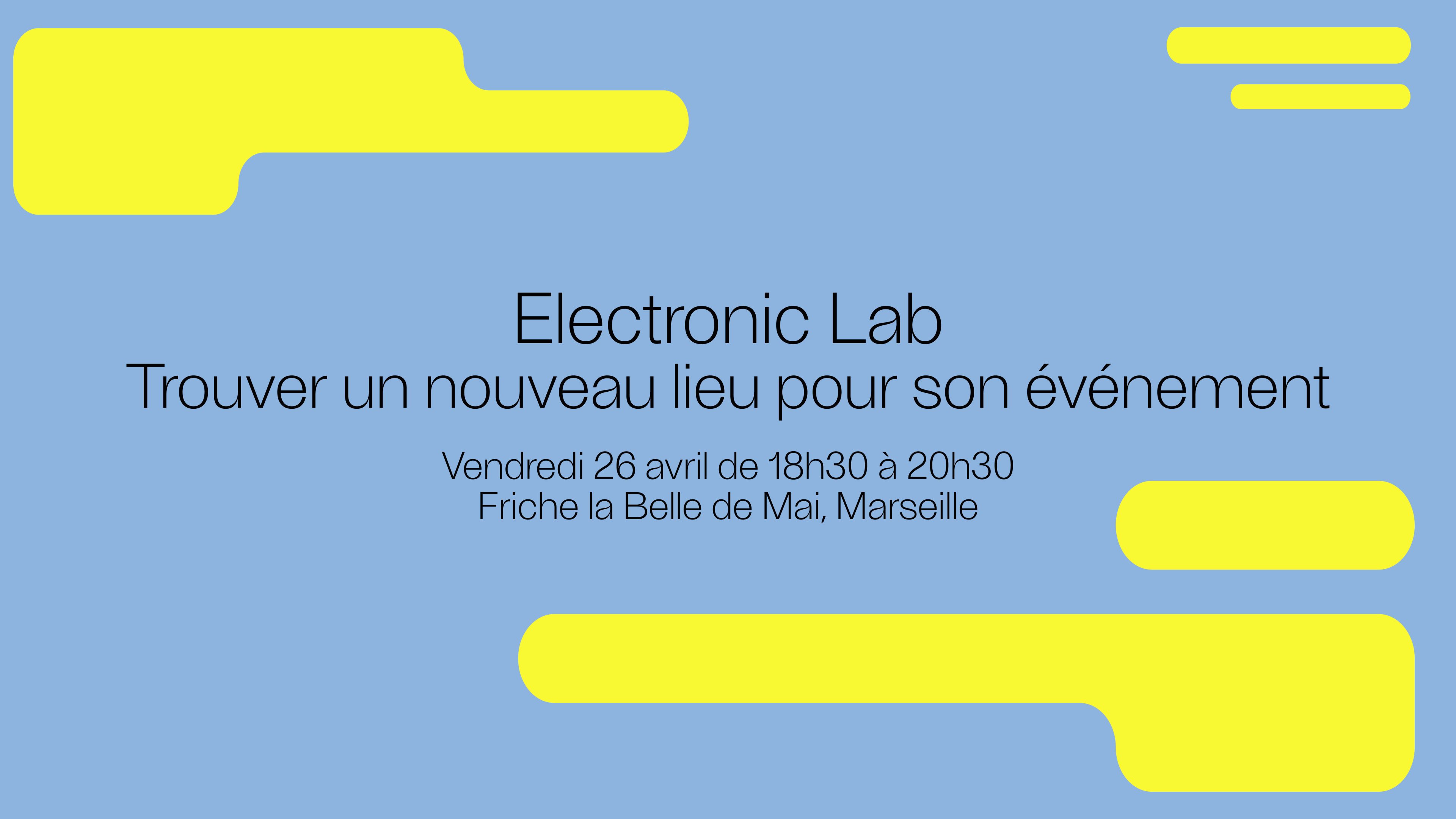 Electronic Lab - Trouver Un Lieu Pour Son Événement Cover