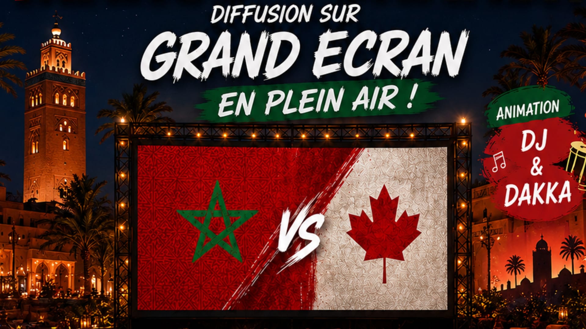 Match Maroc Canda Cover