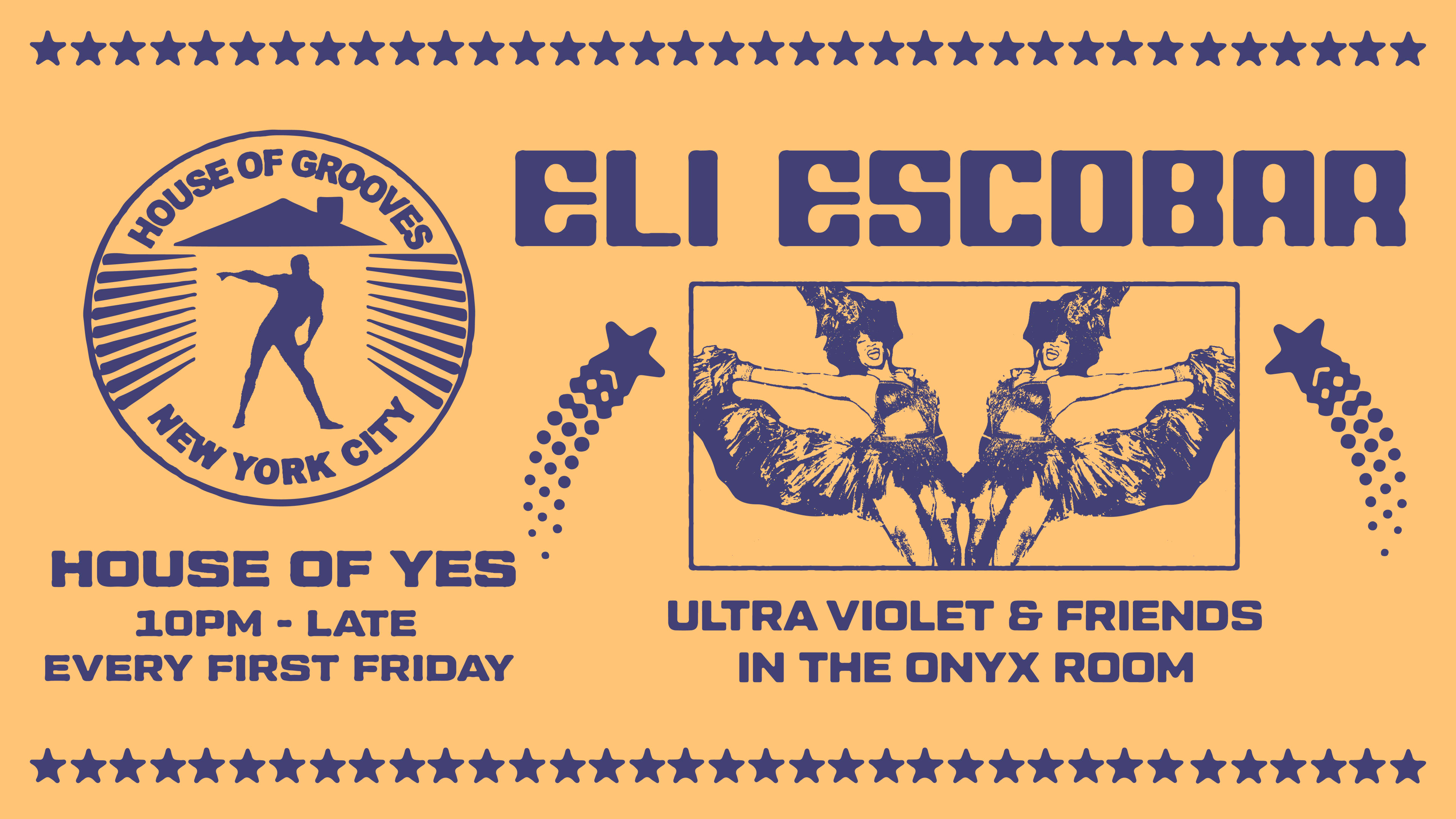 House Of Grooves: Eli Escobar · Ultra Violet & Friends Cover