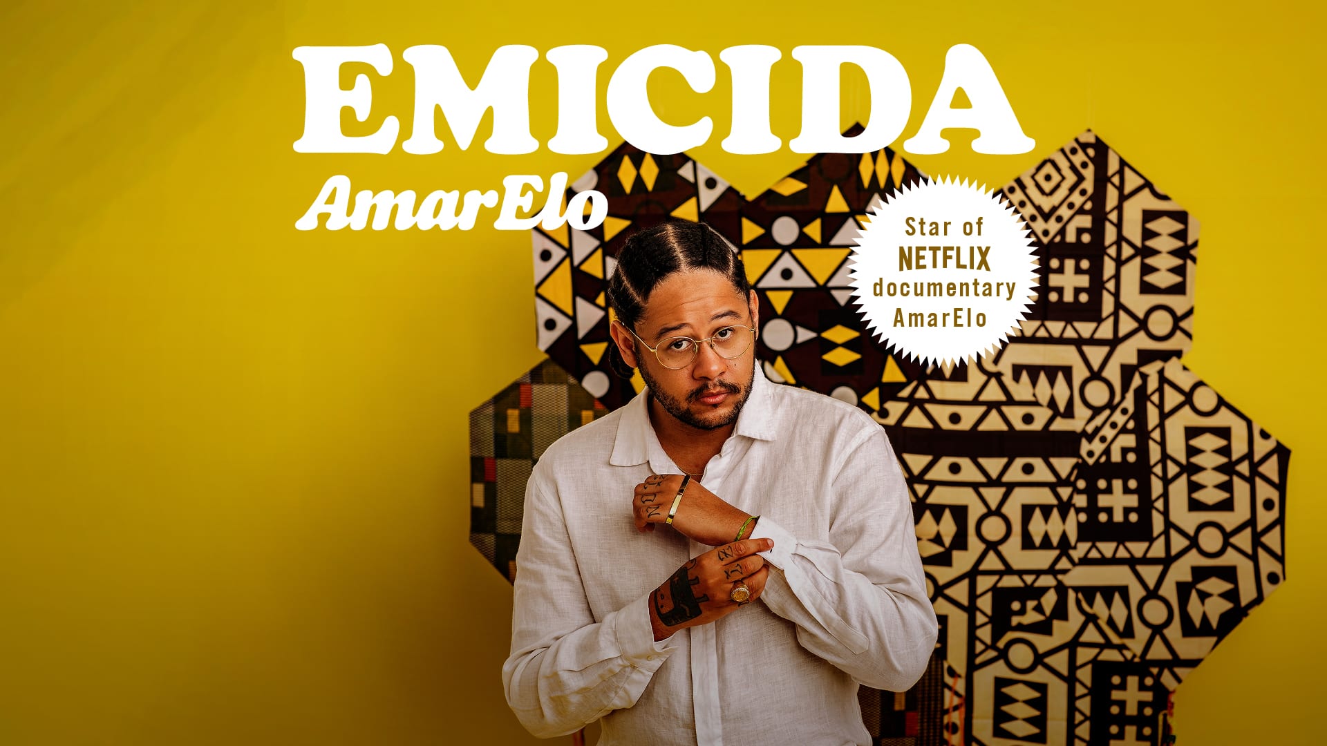 Emicida Presents Amar'elo - Berlin Cover