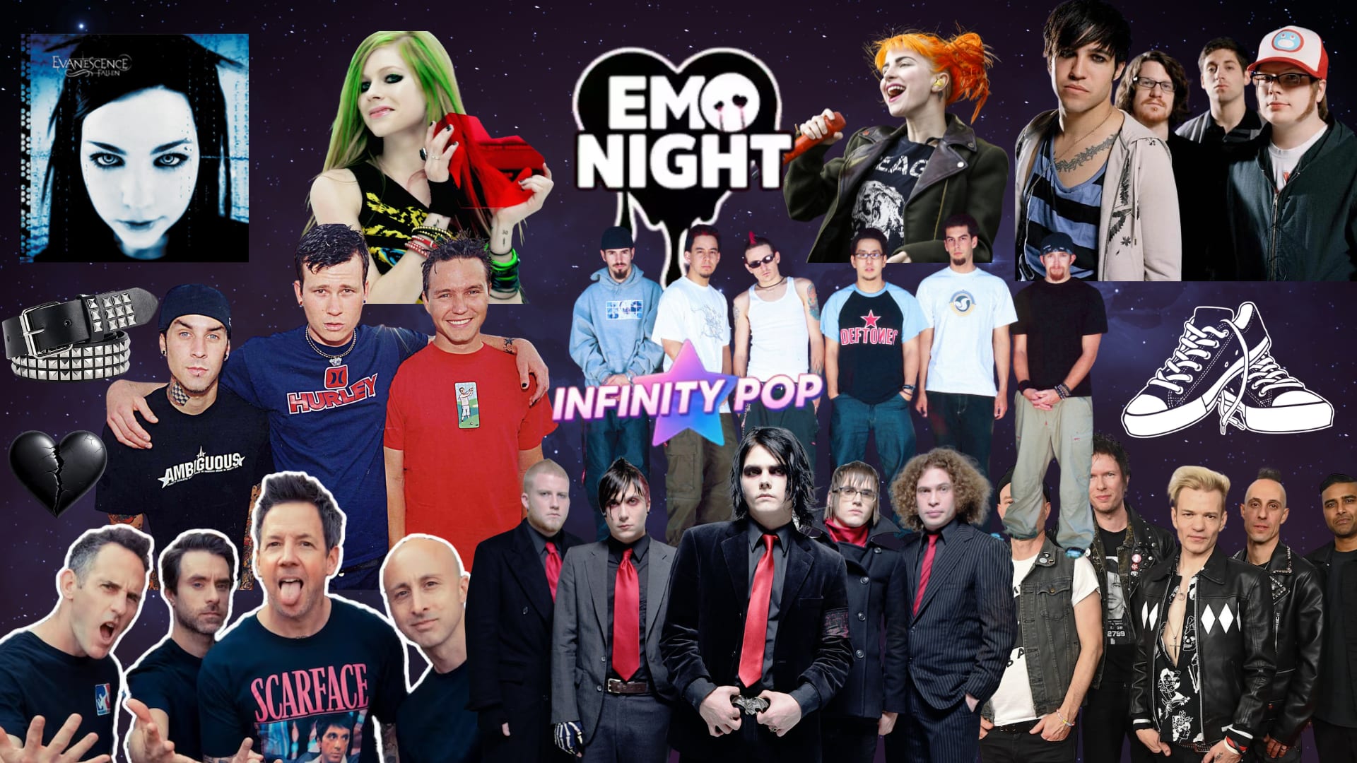 Infinity Pop - The Emo Night (Pop-Rock 2000s) - Nice Cover