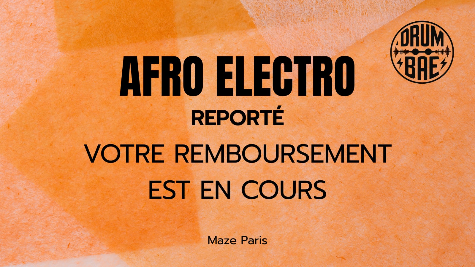 Drumbae - Second Round Cover