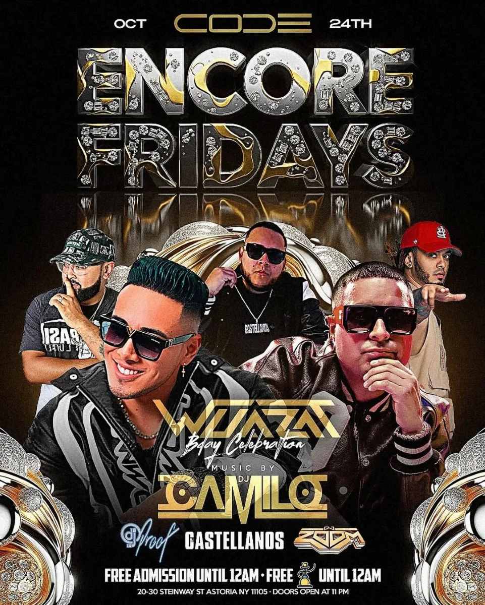 Encore Fridays At Code Astoria – Wuazat Birthday Celebration Cover