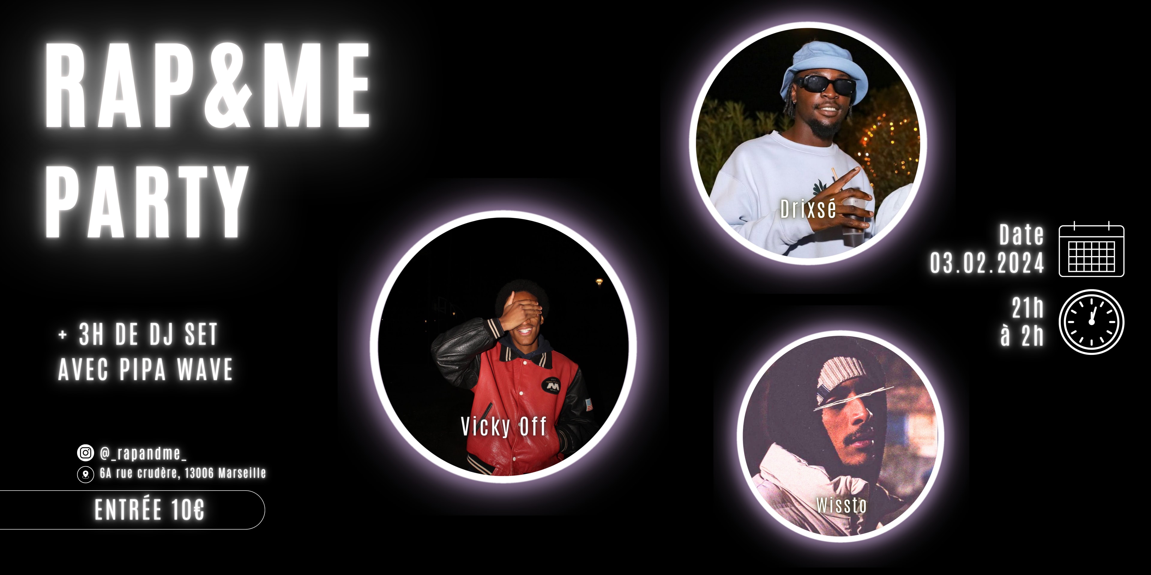 Rap&Me Party Cover